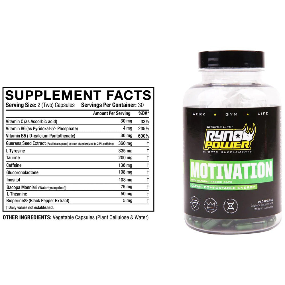 Ryno Power Motivation Pre-Workout