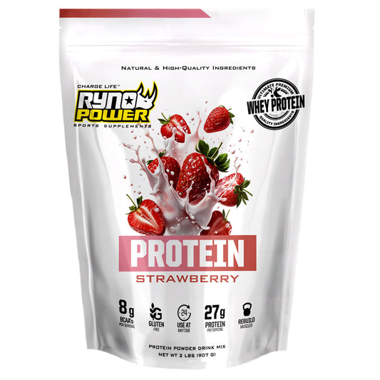 Ryno Power Whey Protein - Strawberry